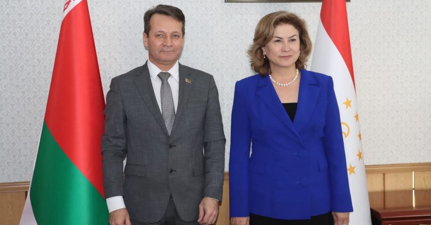 Мулоқоти Вазири фарҳанги Ҷумҳурии Тоҷикистон бо  муовини  якуми Вазири фарҳанги Беларус