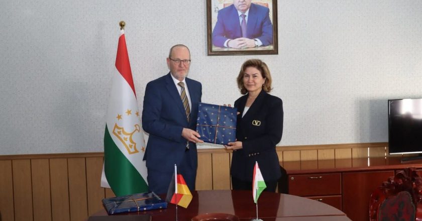 Мулоқоти вазири фарҳанг бо сафири Олмон