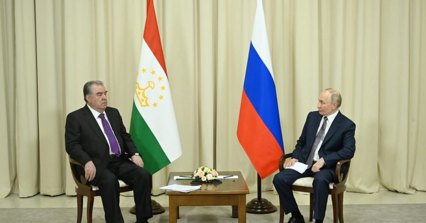 Вохӯрӣ бо Президенти Федератсияи Русия Владимир Путин