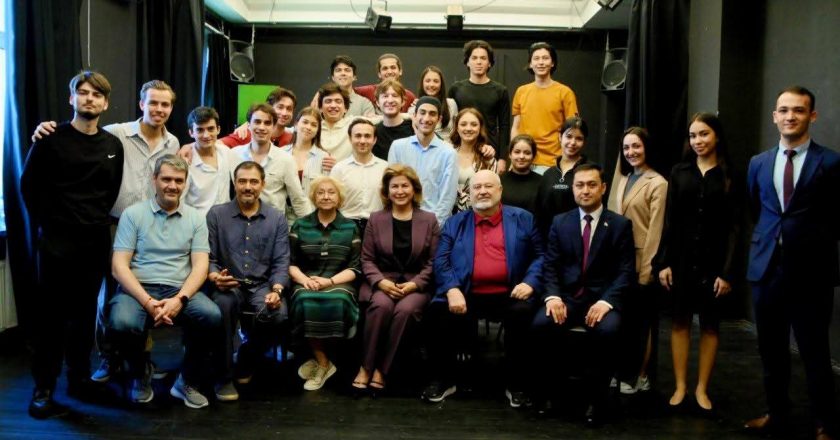 Мулоқоти Матлубахон Сатториён бо ректори ВГИК Малишев Владимир