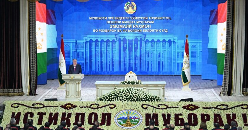 Мулоқот бо роҳбарону фаъолони вилояти Суғд
